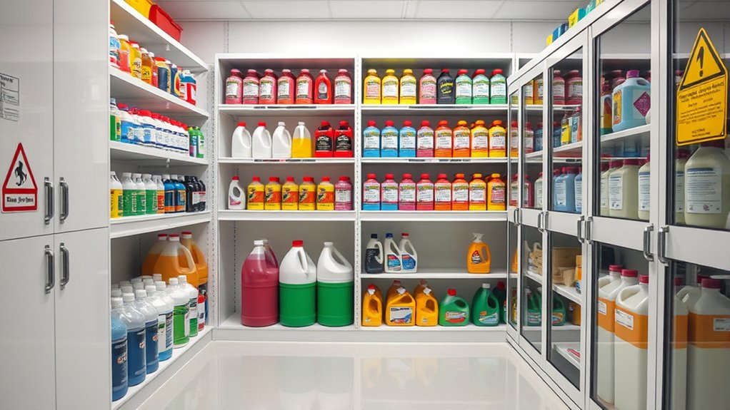proper chemical storage practices