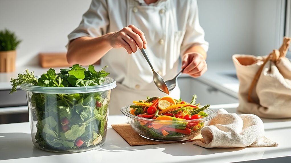 reduce waste through composting