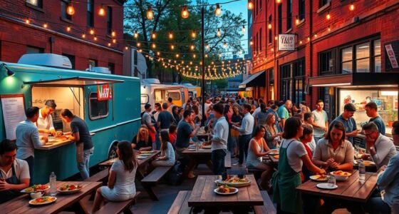 restaurant and food truck pop ups