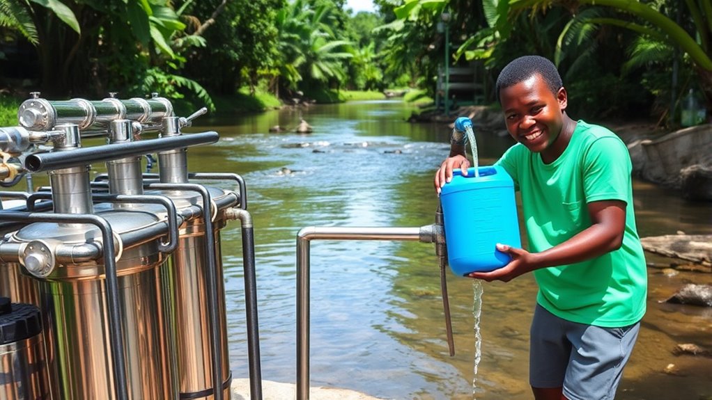 safe water and sanitation