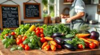 seasonal menu sustainability integration