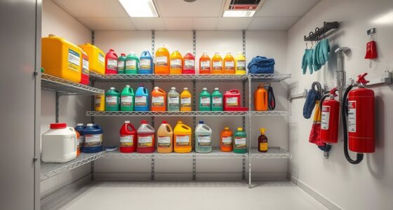 secure chemical storage guidelines