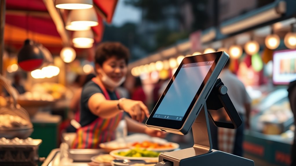 selecting mobile business pos