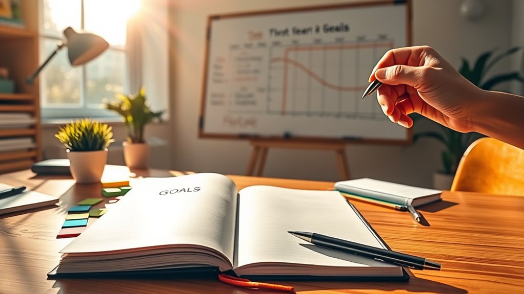 set goals stay motivated