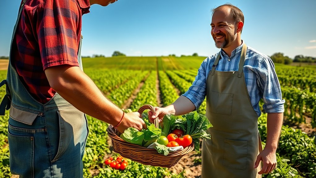 support local farm partnerships