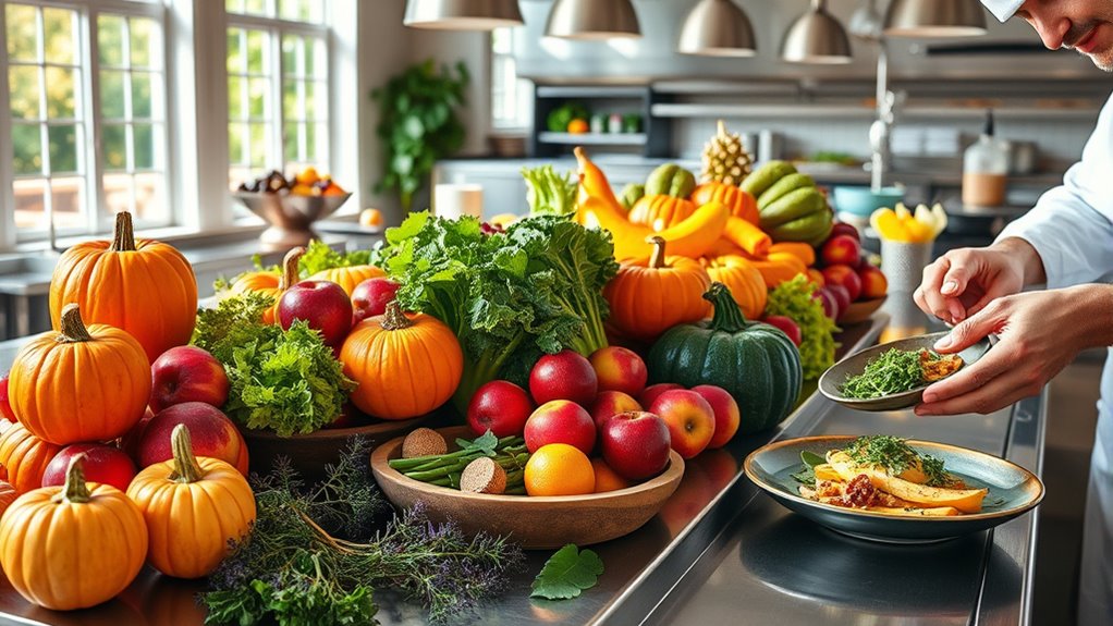 support local seasonal sourcing