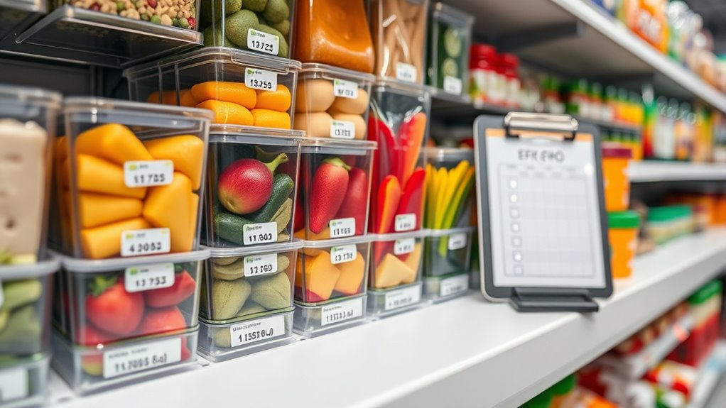 track items using fifo