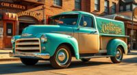 vintage truck nostalgia campaign