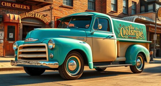 vintage truck nostalgia campaign