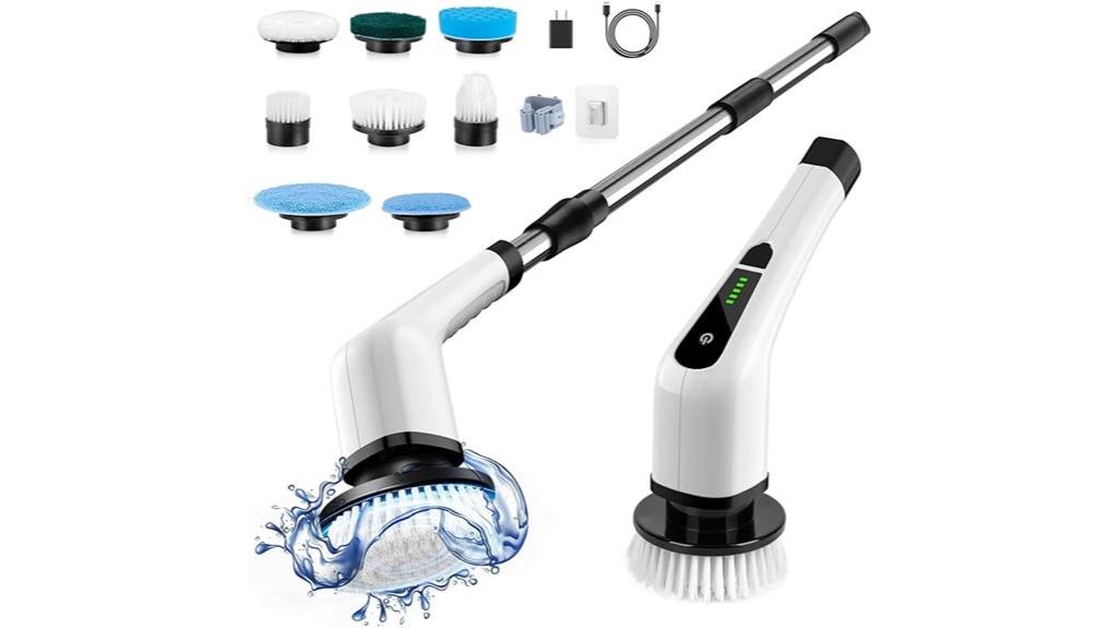 cordless spin brush set