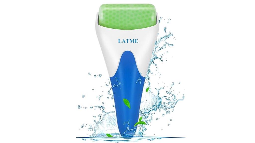 ice facial roller green