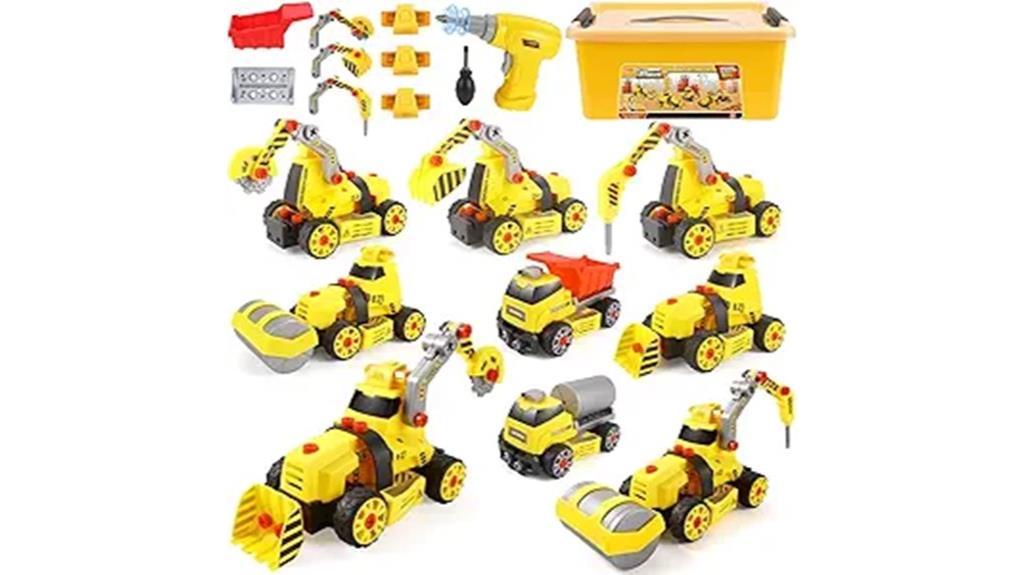kids 9 in 3 toy sets