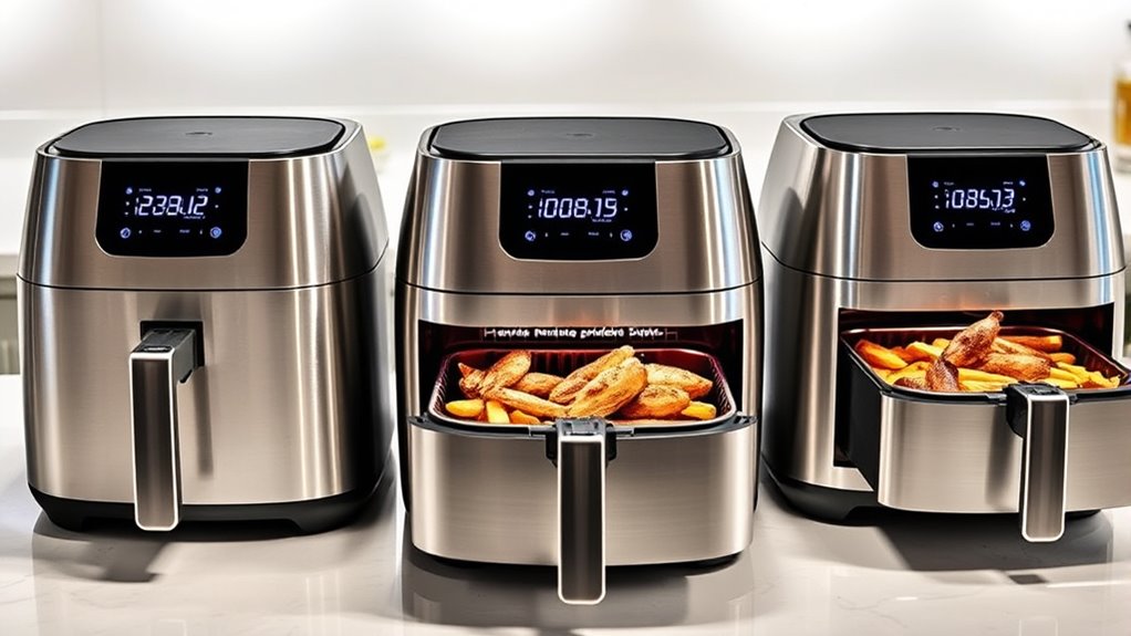 large family air fryers