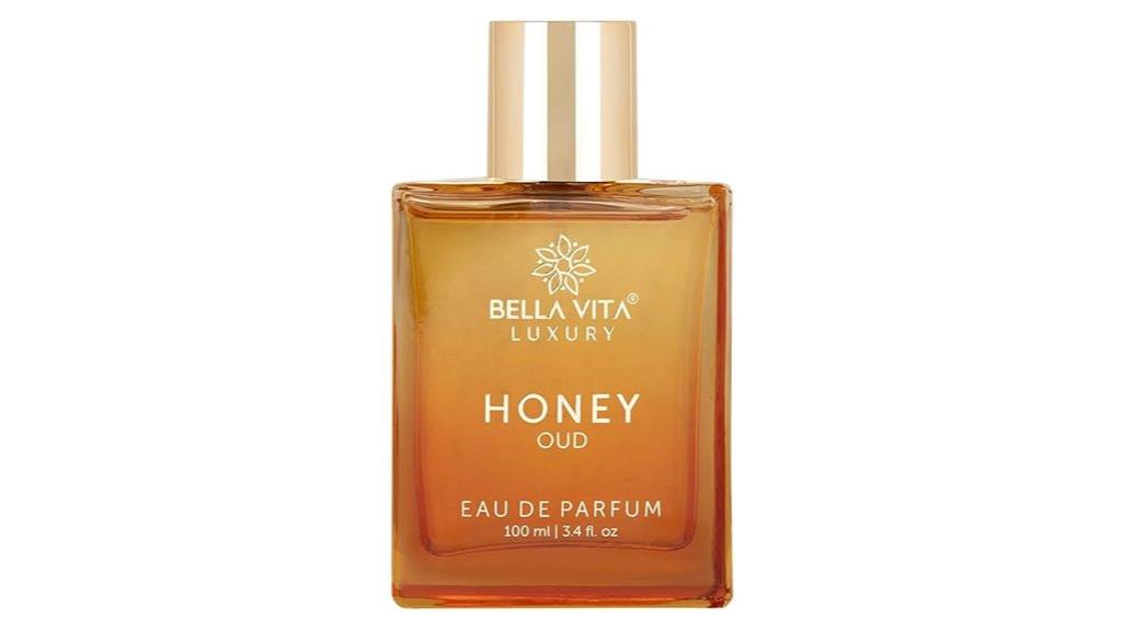 luxurious honey oud perfume