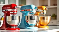 top kitchenaid mixer colors