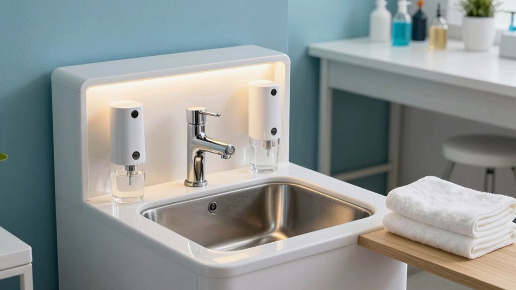 accessible stocked signage hygiene