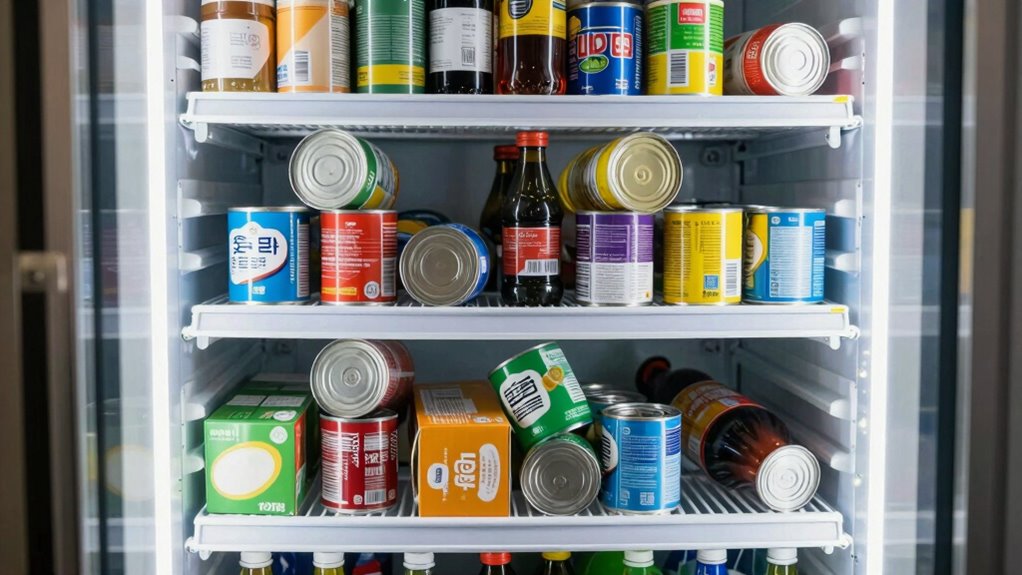 avoid overloading refrigerator shelves
