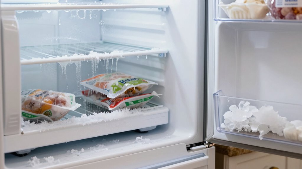 avoid rushing defrost gently