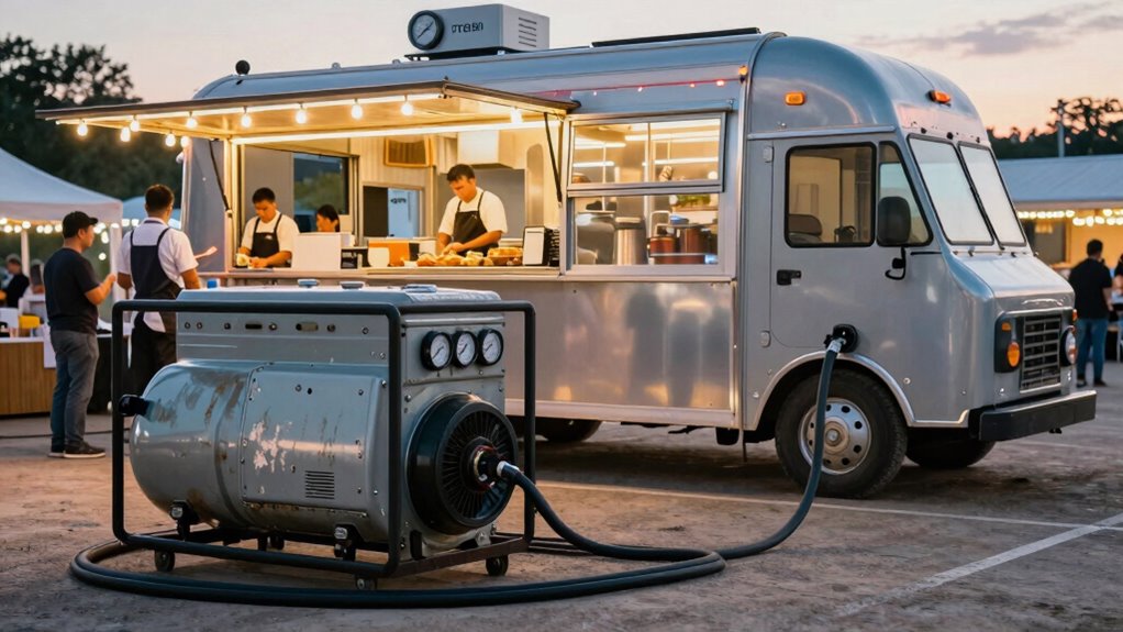 calculate food truck power needs