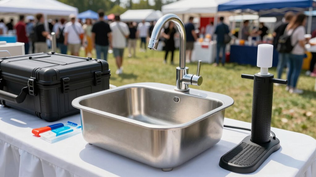 choosing the right portable sink