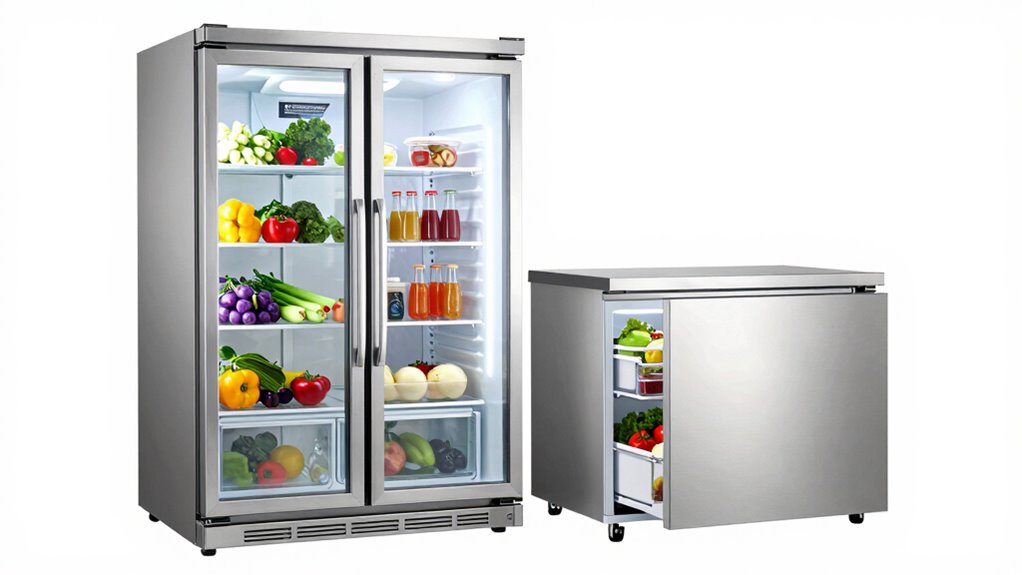 choosing the right refrigerator layout