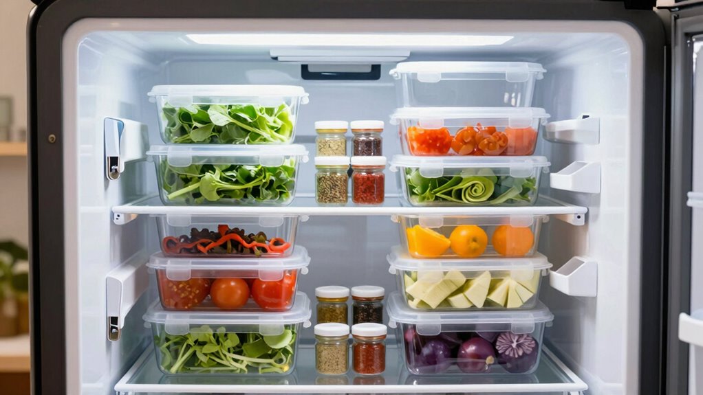 durable stackable adjustable containers