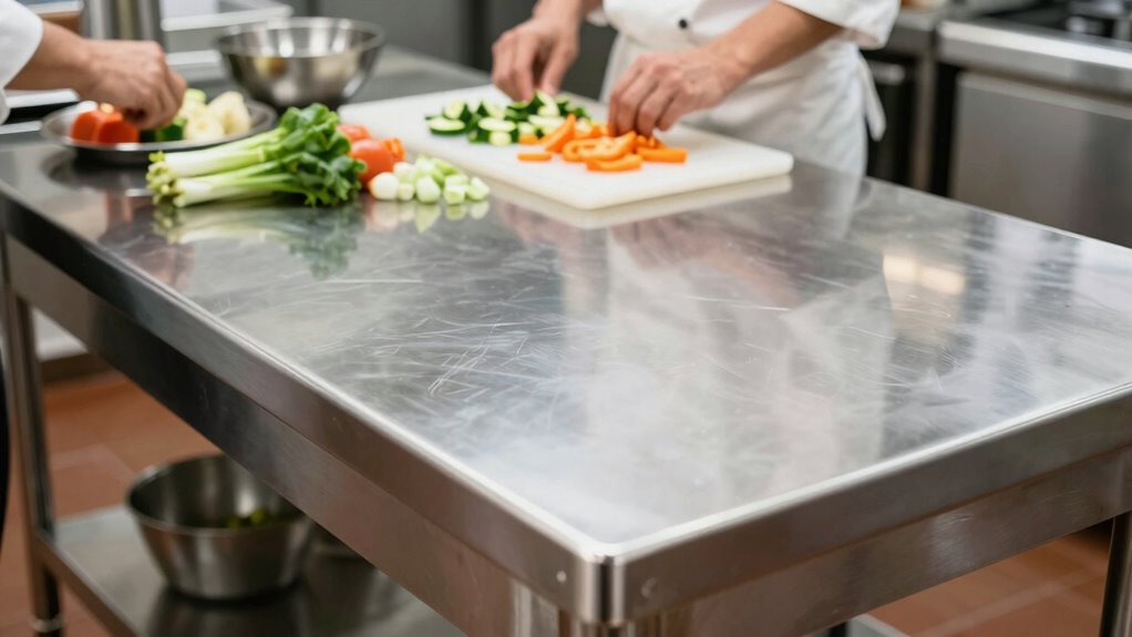 efficient easy to clean workspace