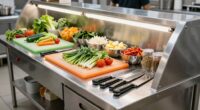 efficient kitchen workspace design