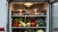 energy waste from improper refrigeration