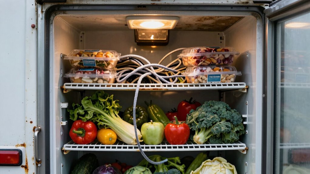 energy waste from improper refrigeration