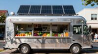 food truck solar panels