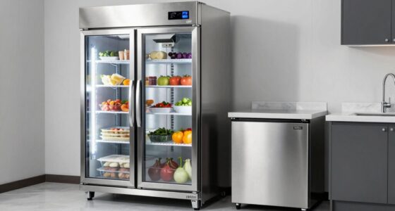 freezer types influence menus