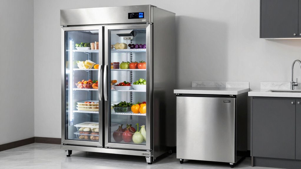 freezer types influence menus