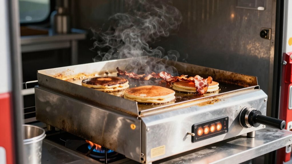 gas heats quickly electric controls