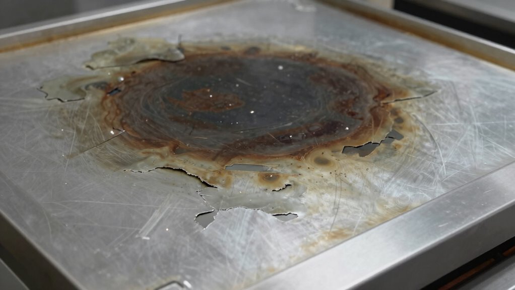 gentle cleaning preserves surface