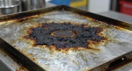 harsh cleaning damages griddles