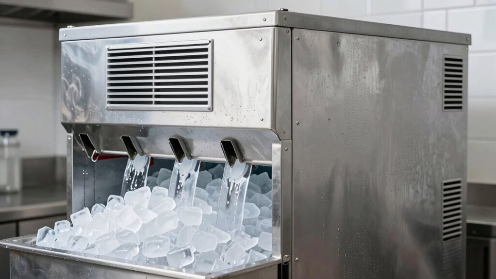 high volume efficient ice supply