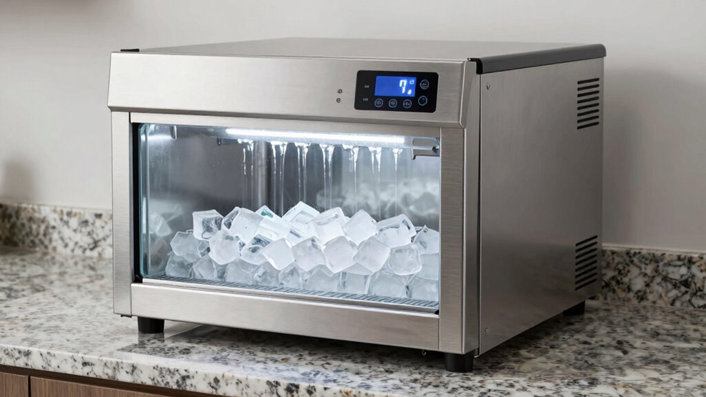 ice capacity and filtration