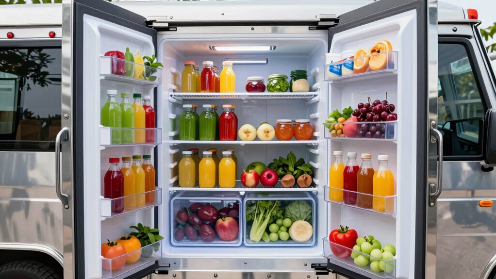 maximize small fridge space