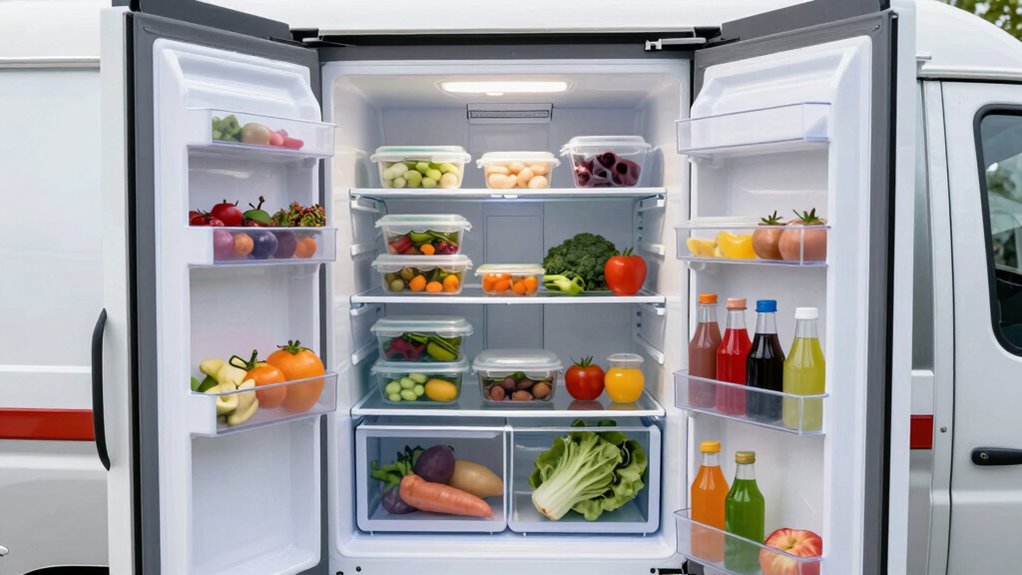 optimize small fridge space