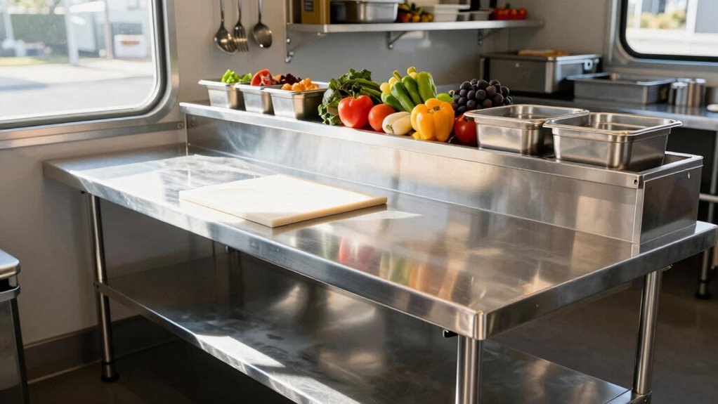 optimized prep station design