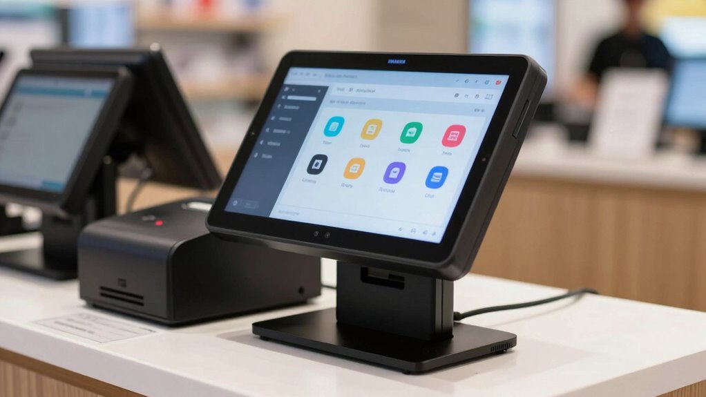 pos screen setup options