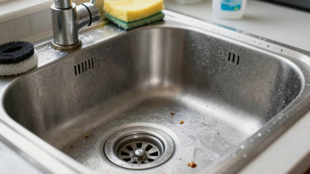 proper sink design and maintenance