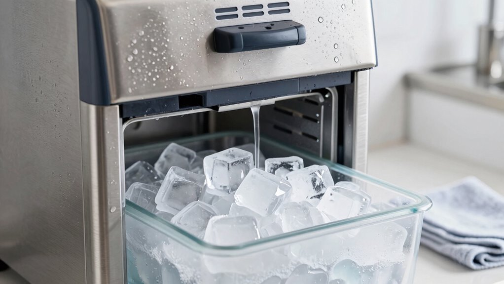 regular cleaning maintains ice quality