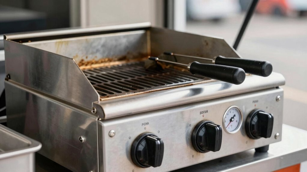 safe controlled cooking environment