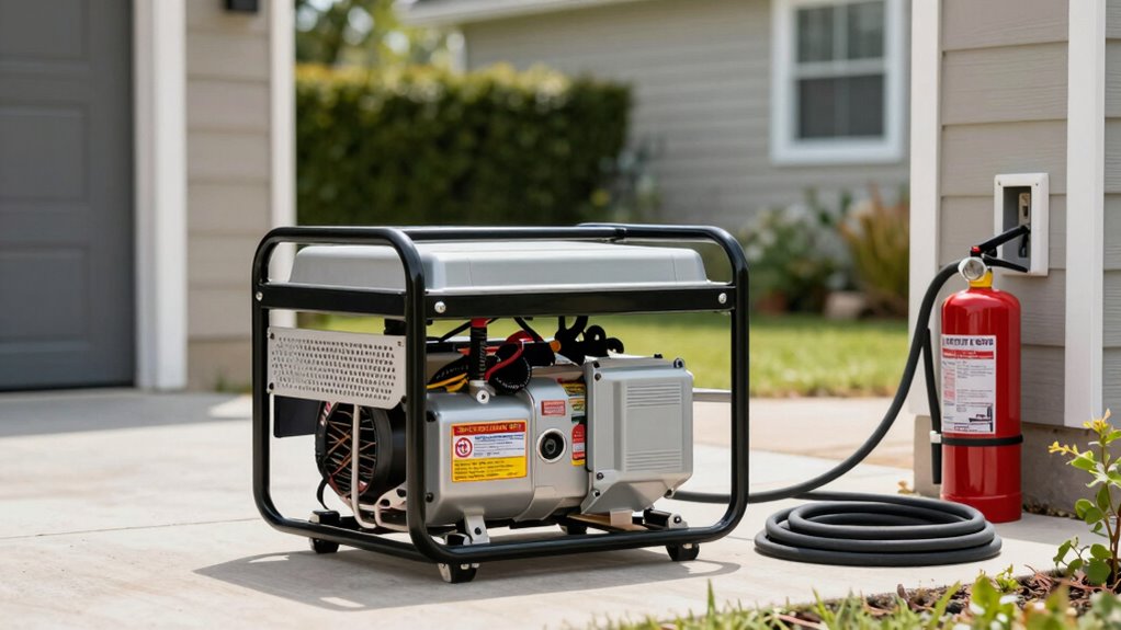 safety gear for generator operation