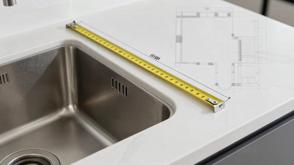 select proper sink size