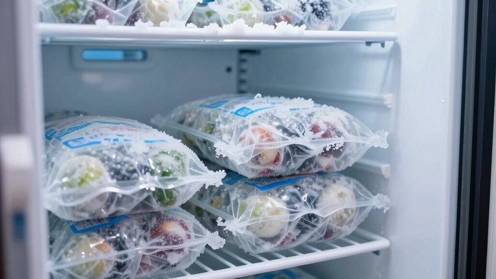signs of frozen food spoilage