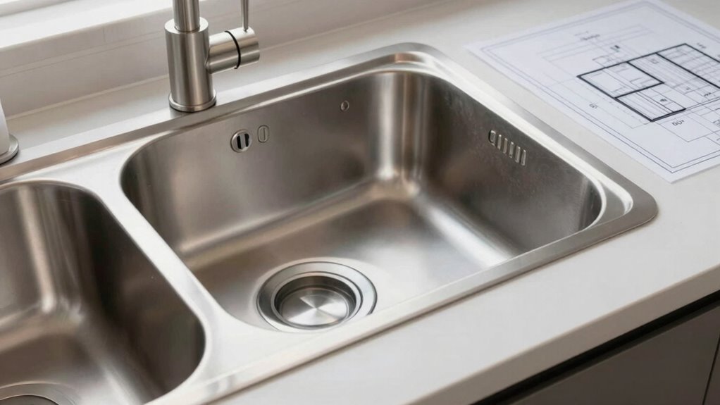 sink size and depth considerations