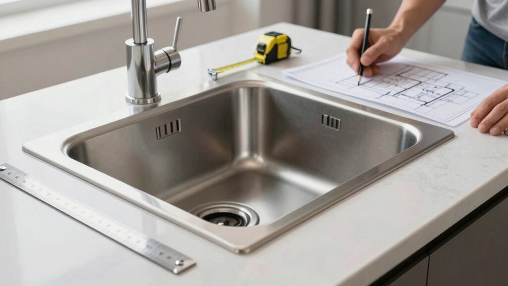 sink space and tank planning